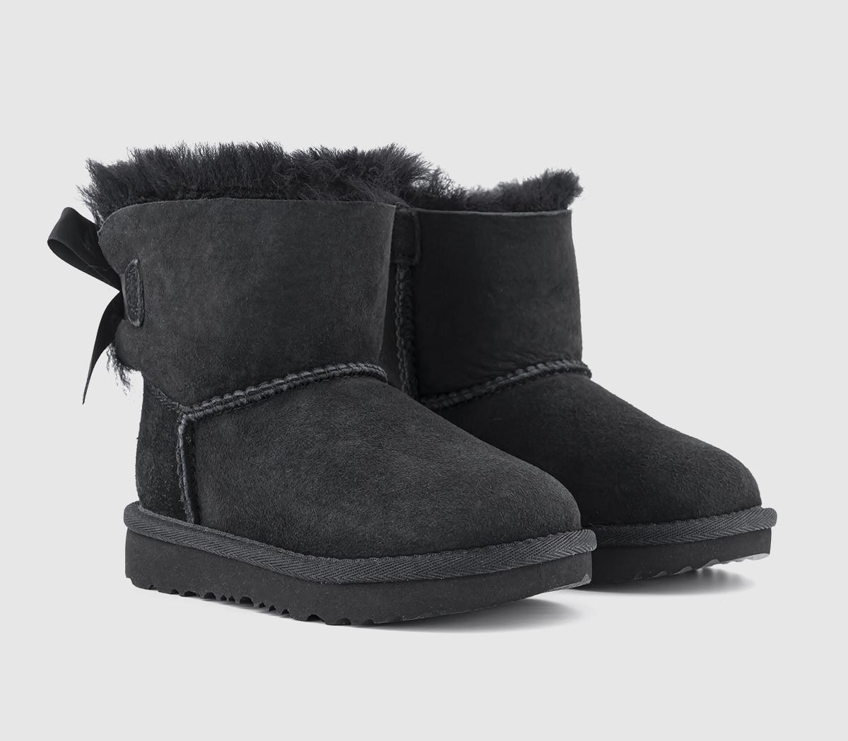 UGGToddler Mini Bailey Bow II BootsBlack
