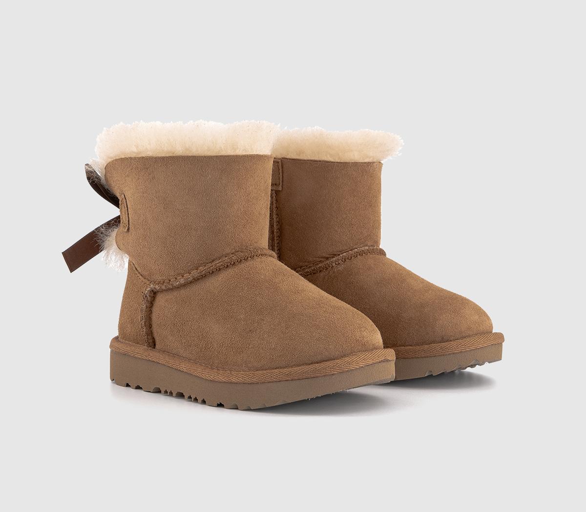 UGGToddler Mini Bailey Bow II Boots UGGToddler Mini Bailey Bow II BootsChestnut