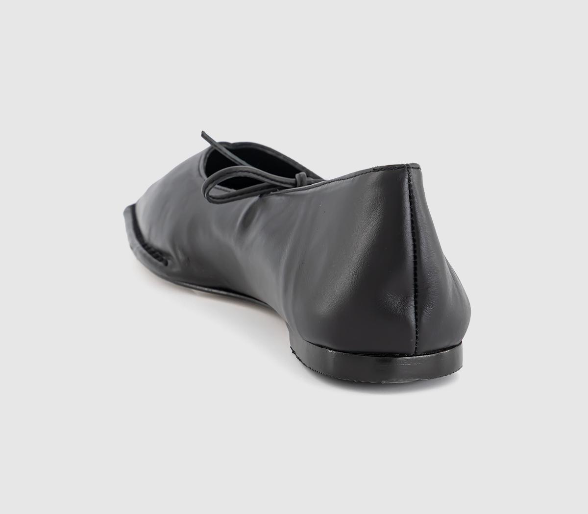 ALOHASSway Ballet Pumps ALOHASSway Ballet PumpsBlack Leather