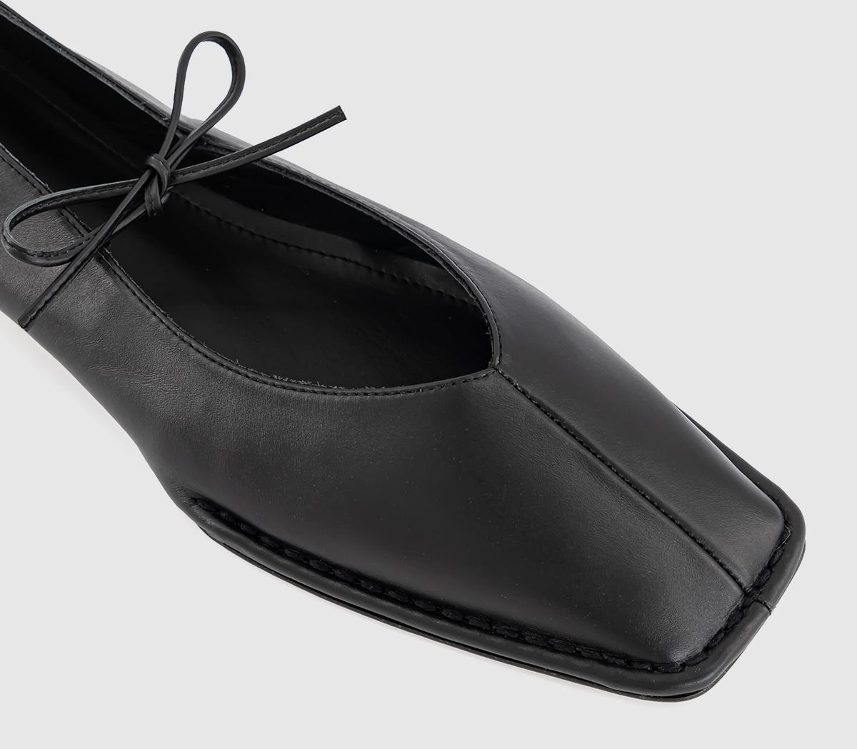 ALOHASSway Ballet Pumps ALOHASSway Ballet PumpsBlack Leather