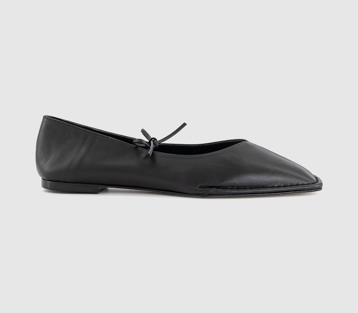 ALOHASSway Ballet Pumps ALOHASSway Ballet PumpsBlack Leather