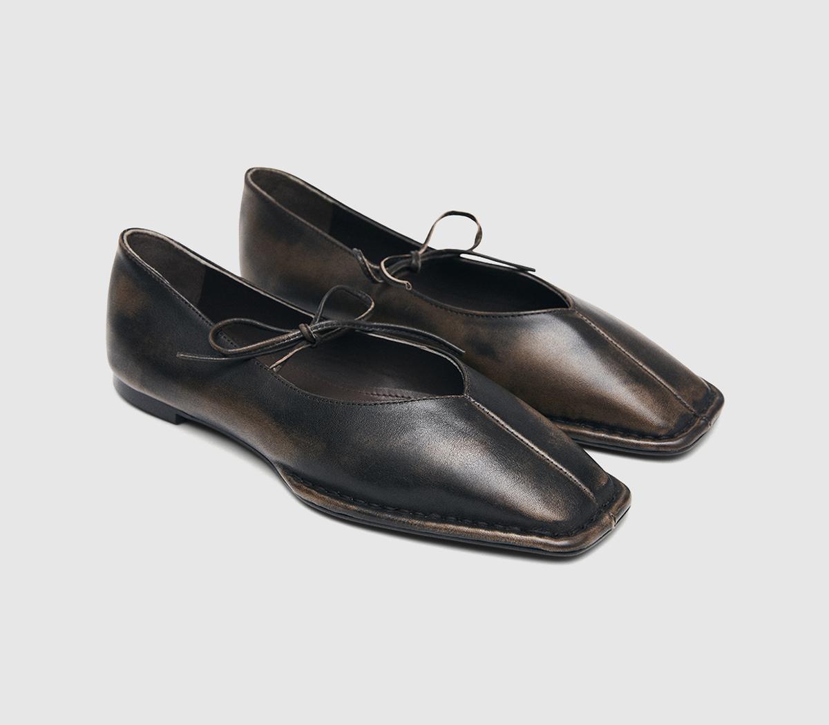 ALOHASSway Ballet PumpsVintage Brown
