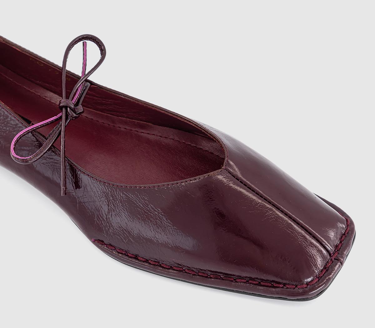 ALOHASSway Ballet Pumps ALOHASSway Ballet PumpsBurgundy