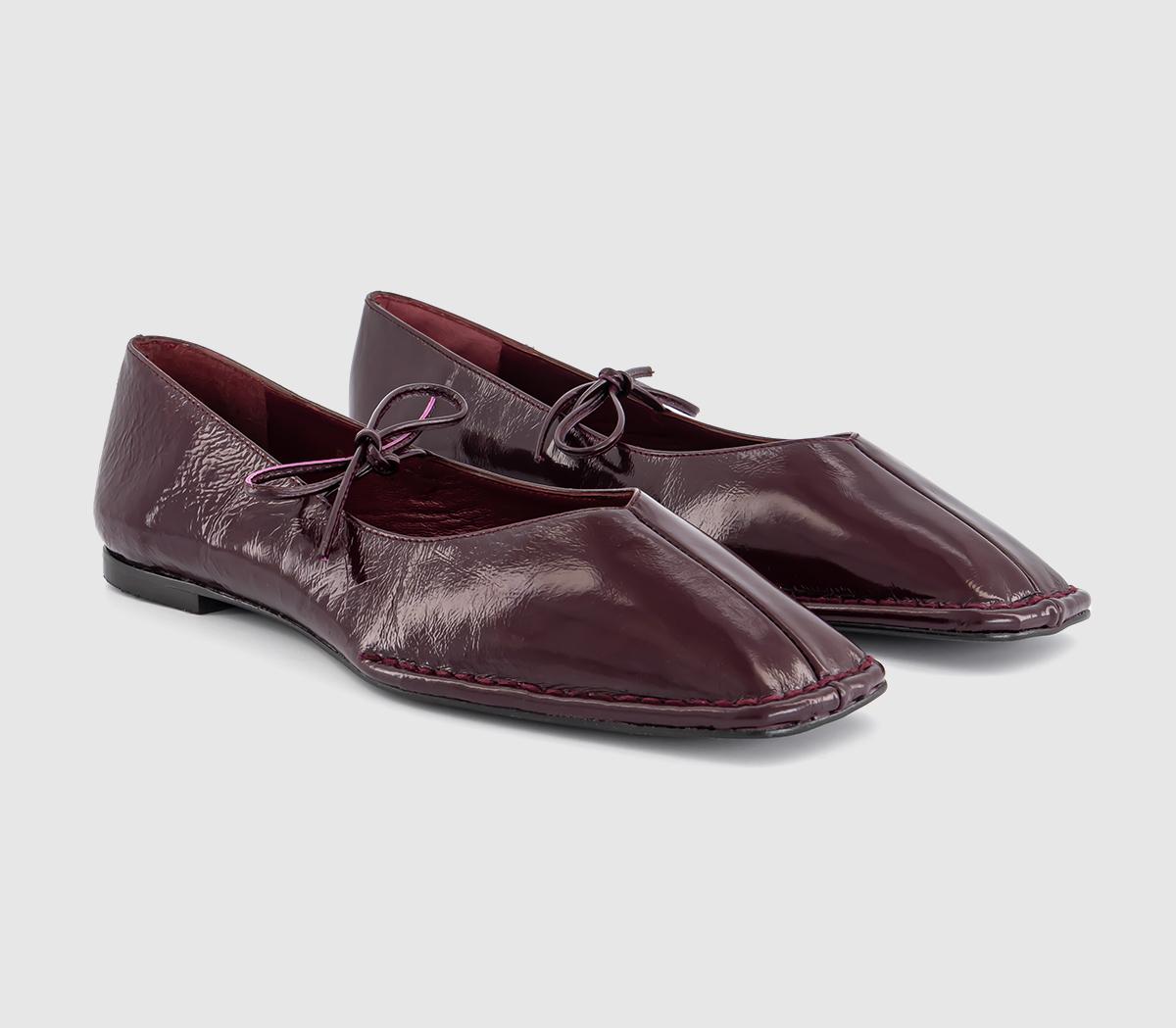 ALOHASSway Ballet Pumps ALOHASSway Ballet PumpsBurgundy