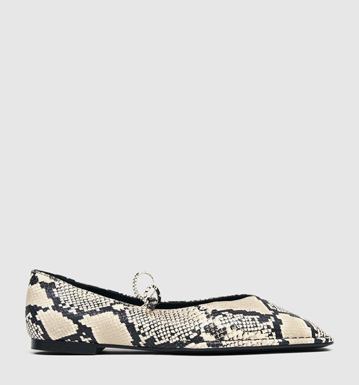 ALOHAS Sway Ballet Pumps Snake