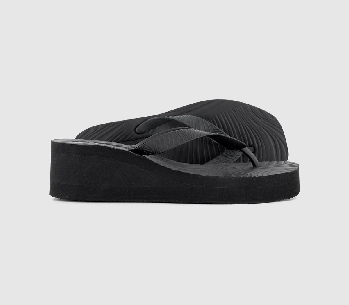 Sleepers Tapered Platform Flip Flops