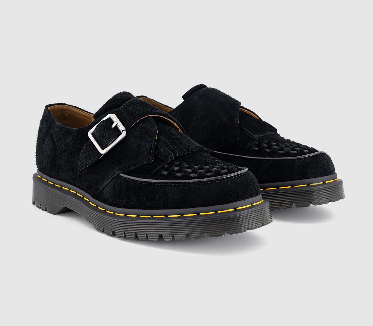 Dr. MartensRamsey Monk ShoesBlack Desert Oasis Suede