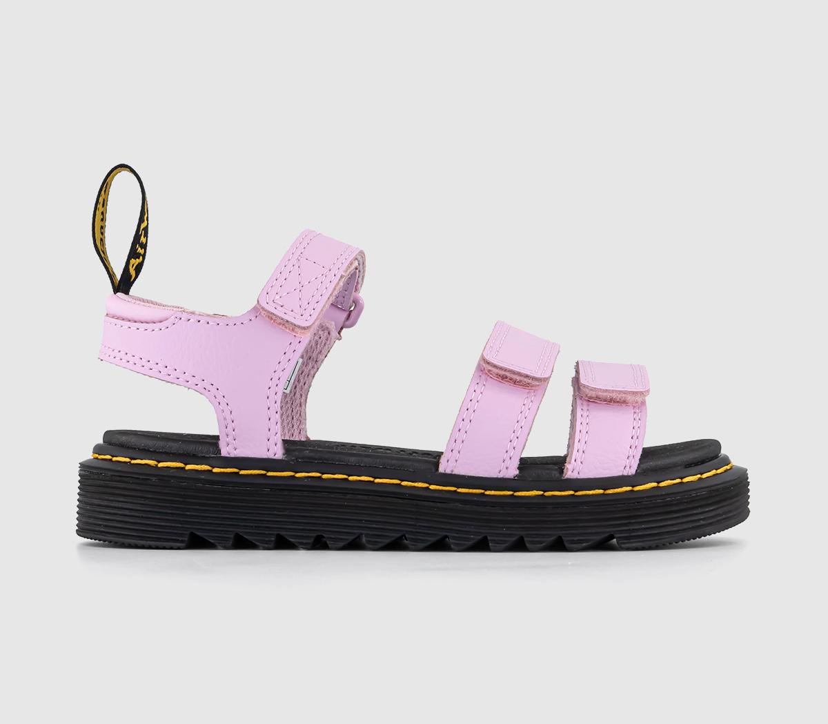 Dr. Martens Klaire Toddler Sandals Pale Pink Infant Trainers Shoes