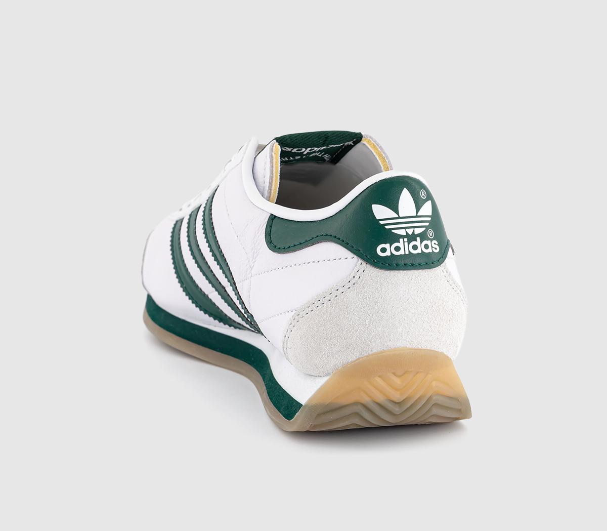 adidasCountry Japan TrainersWhite Collegiate Green Crystal White