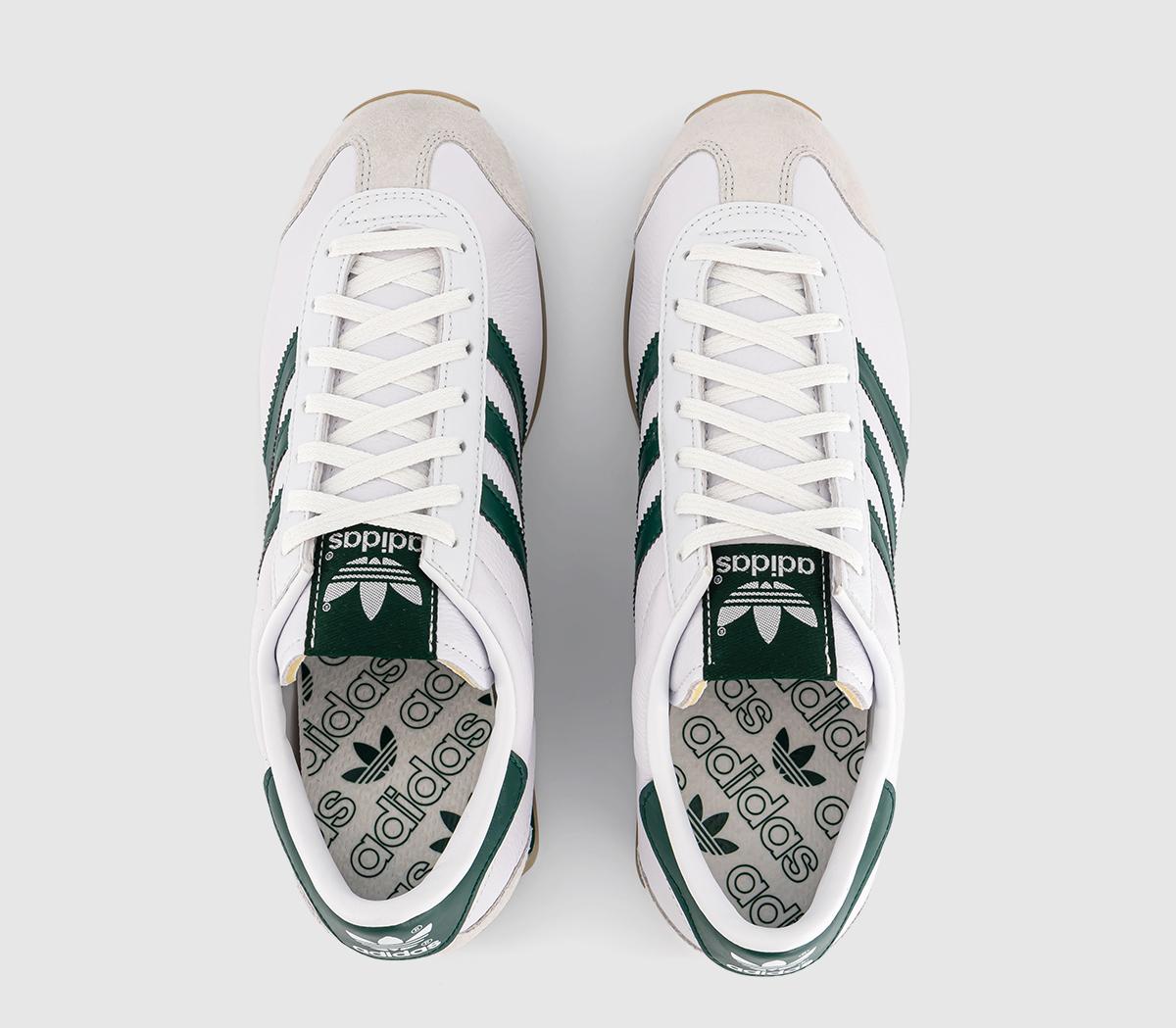 adidasCountry Japan TrainersWhite Collegiate Green Crystal White