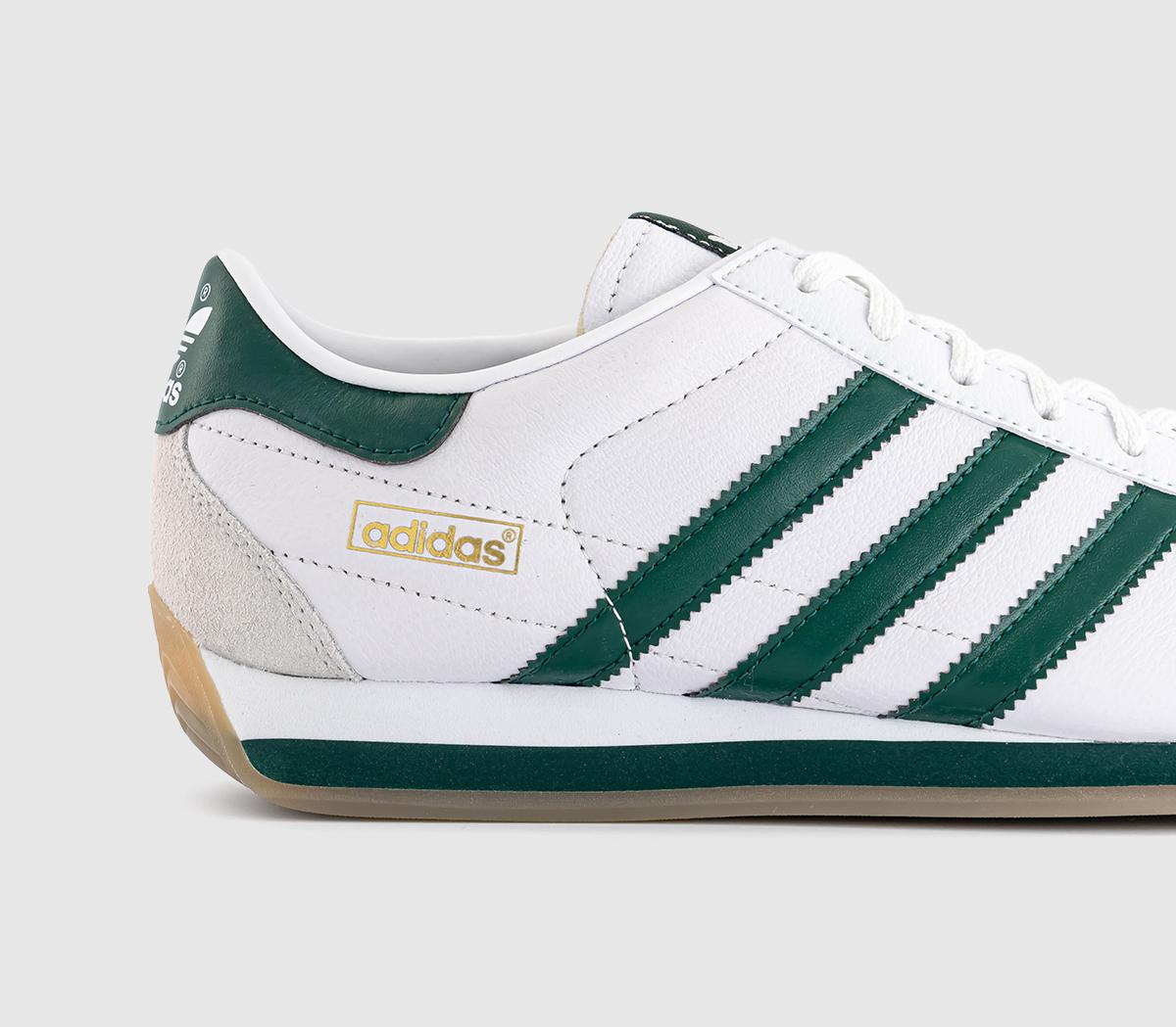 adidasCountry Japan TrainersWhite Collegiate Green Crystal White