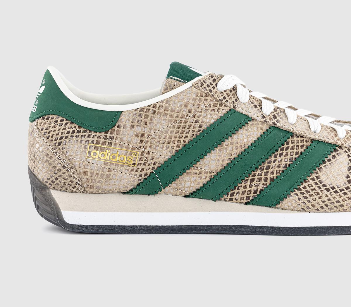 adidas ☆ Country Japan ‘Snakeskin’ adidas Country Japan - Alumina / Dark Green (Snakeskin