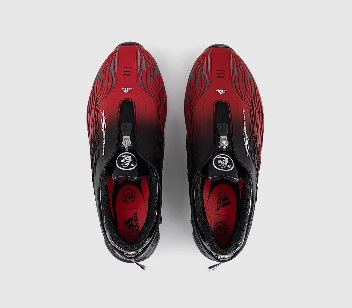 adidasHellstar Megaride TrainersHellstar Black Red
