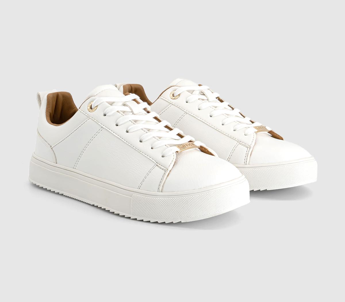 OFFICEFreedom Lace Up TrainersWhite