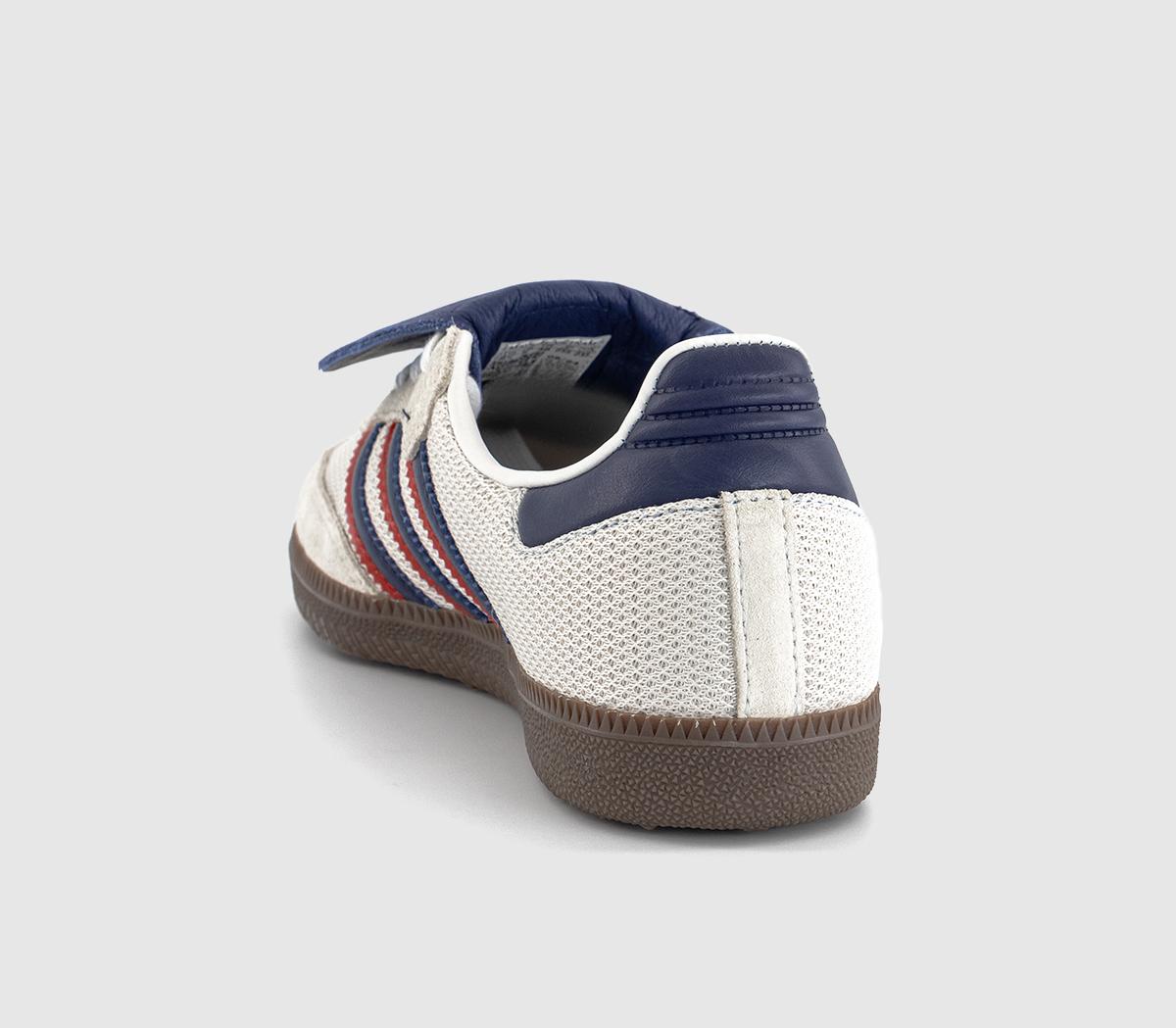 adidasSamba LT Trainers adidasSamba LT TrainersCrystal White Dark Blue Gum