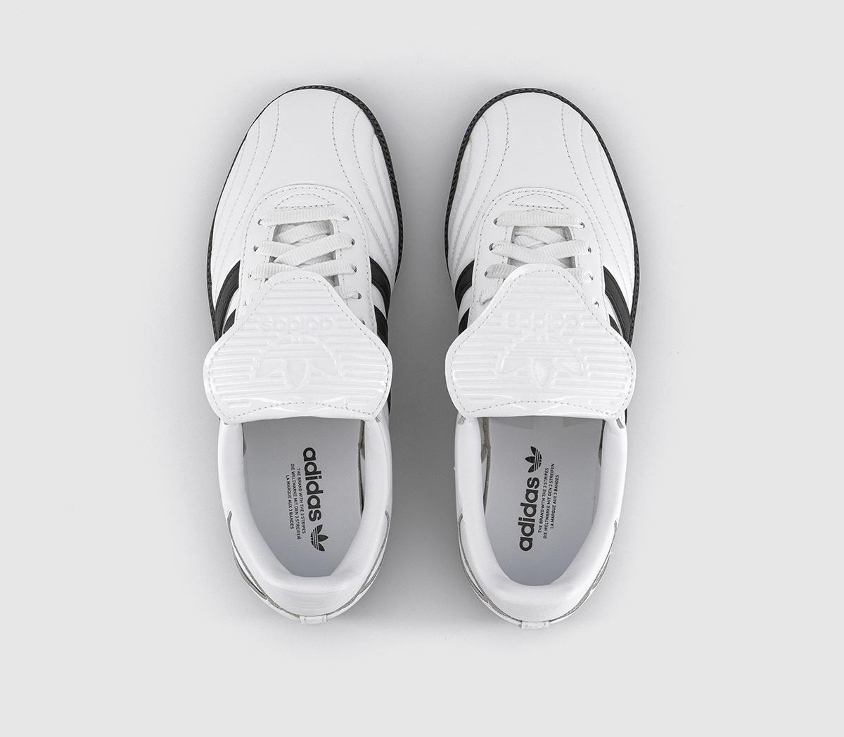 adidas Samba LT Trainers adidas Samba LT Trainers Core White Black Patent