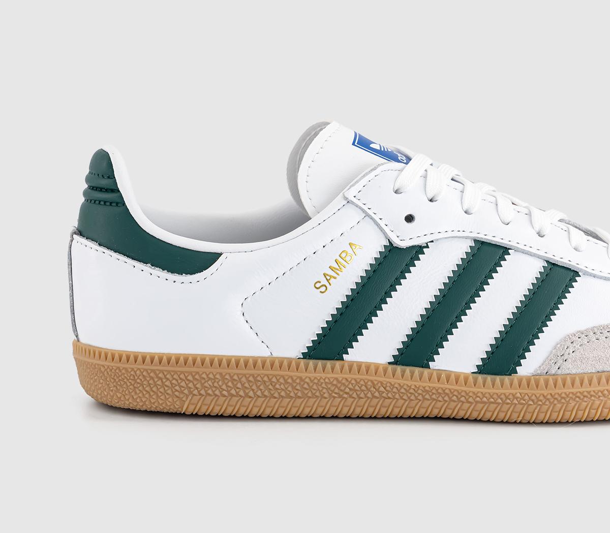 adidasSamba OG Youth Trainers adidasSamba OG Youth TrainersWhite Collegiate Green Gum