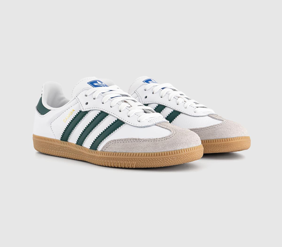 adidasSamba OG Youth Trainers adidasSamba OG Youth TrainersWhite Collegiate Green Gum