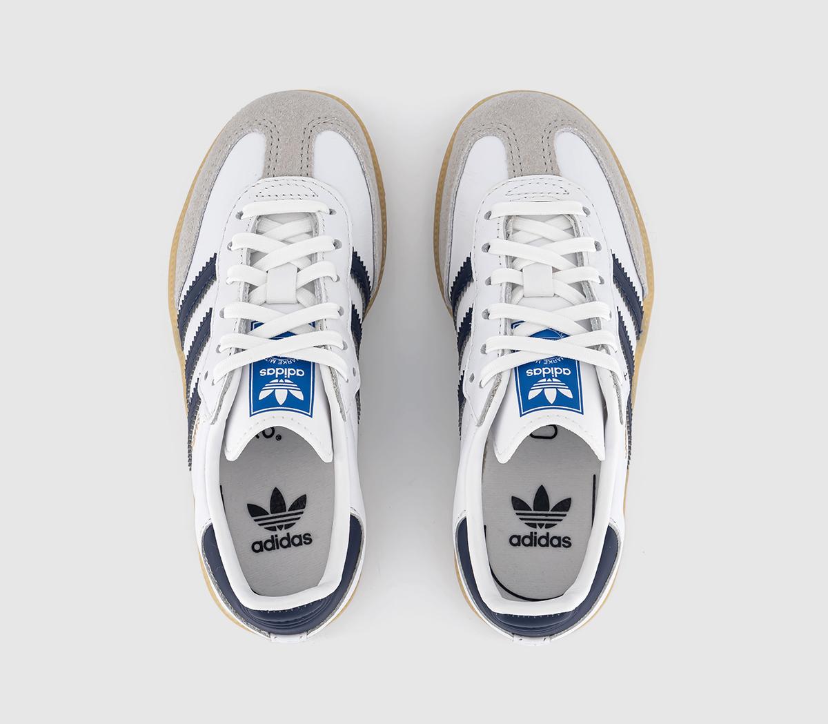adidasSamba OG Youth TrainersWhite Collegiate Navy Gum