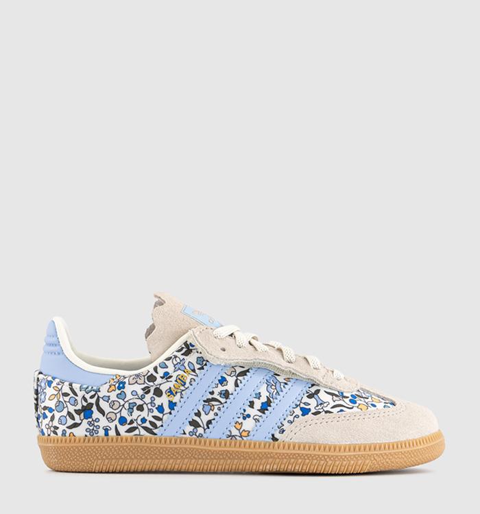 adidas Samba OG Youth Trainers Flower Offwhite Gum