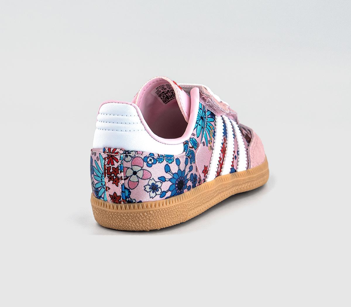 adidasSamba OG Youth TrainersClear Pink White Liberty