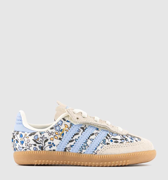 adidas Liberty x adidas Samba OG Infant Trainers Flower Offwhite Gum