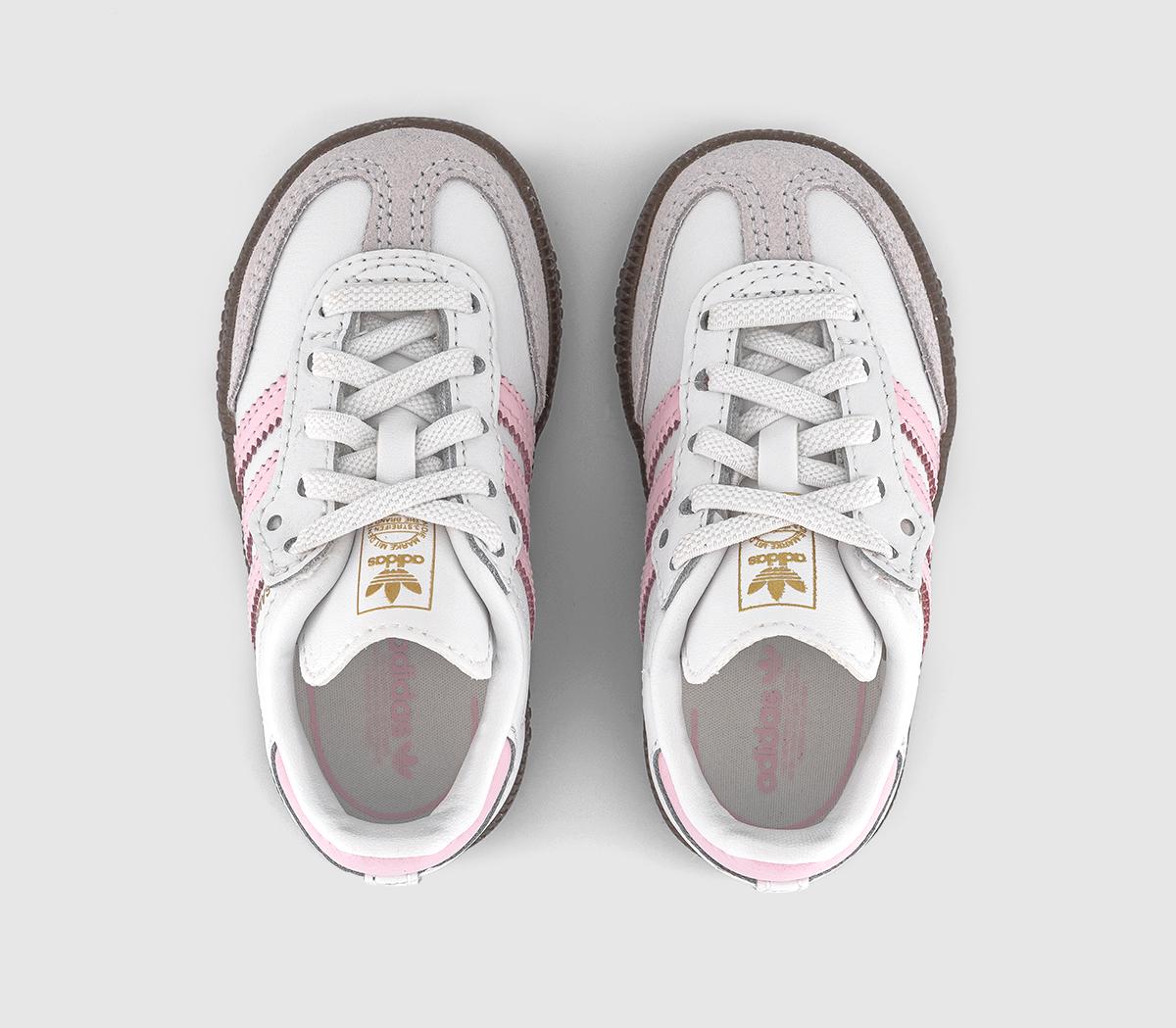 adidasSamba OG Infant Trainers adidasSamba OG Infant TrainersWhite Clear Pink Gum