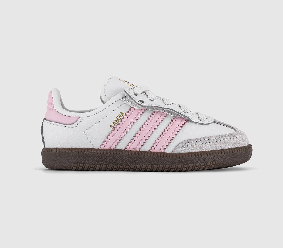 adidasSamba OG Infant Trainers adidasSamba OG Infant TrainersWhite Clear Pink Gum
