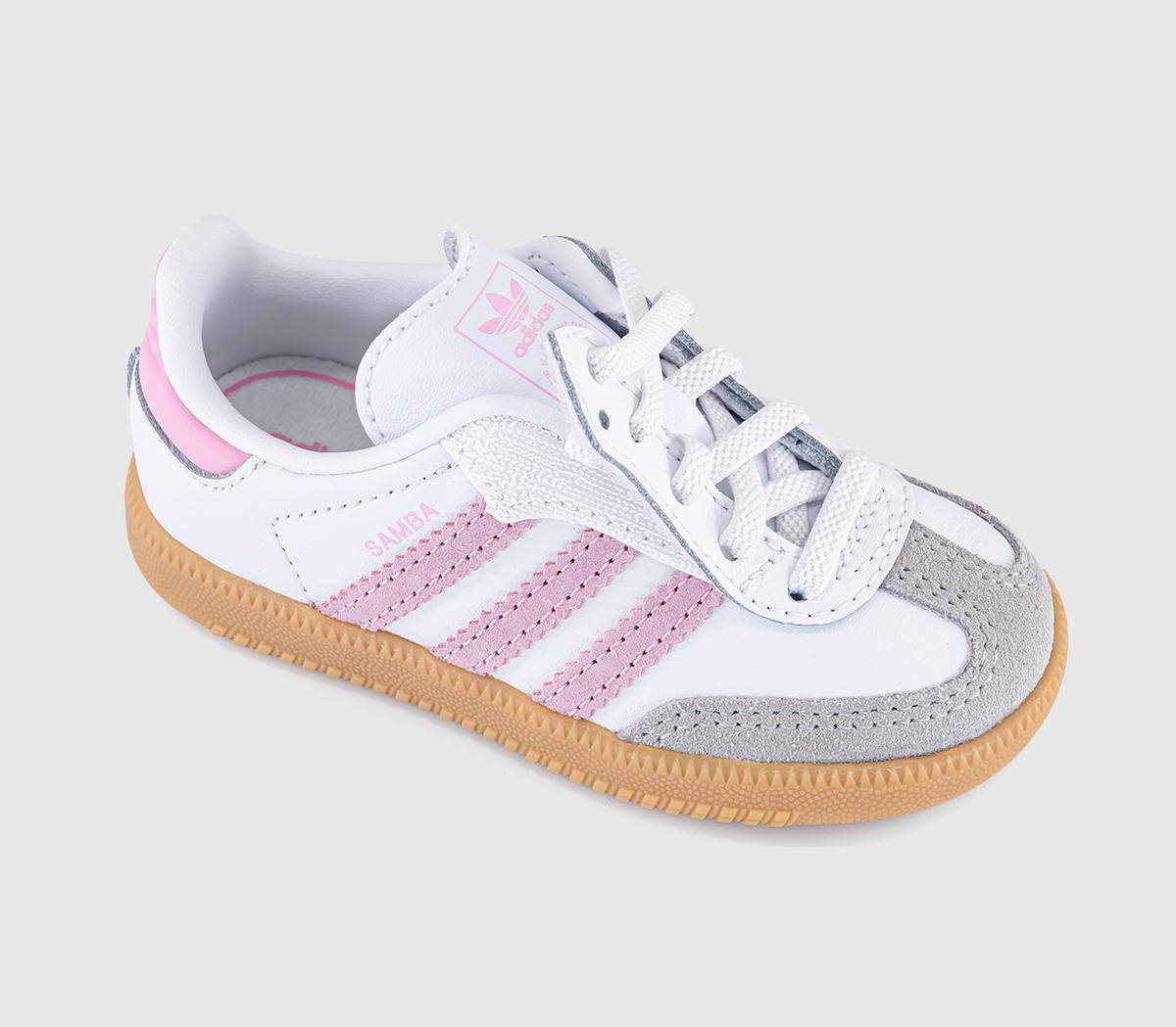 adidasSamba OG Infant TrainersWhite Light Pink Gum