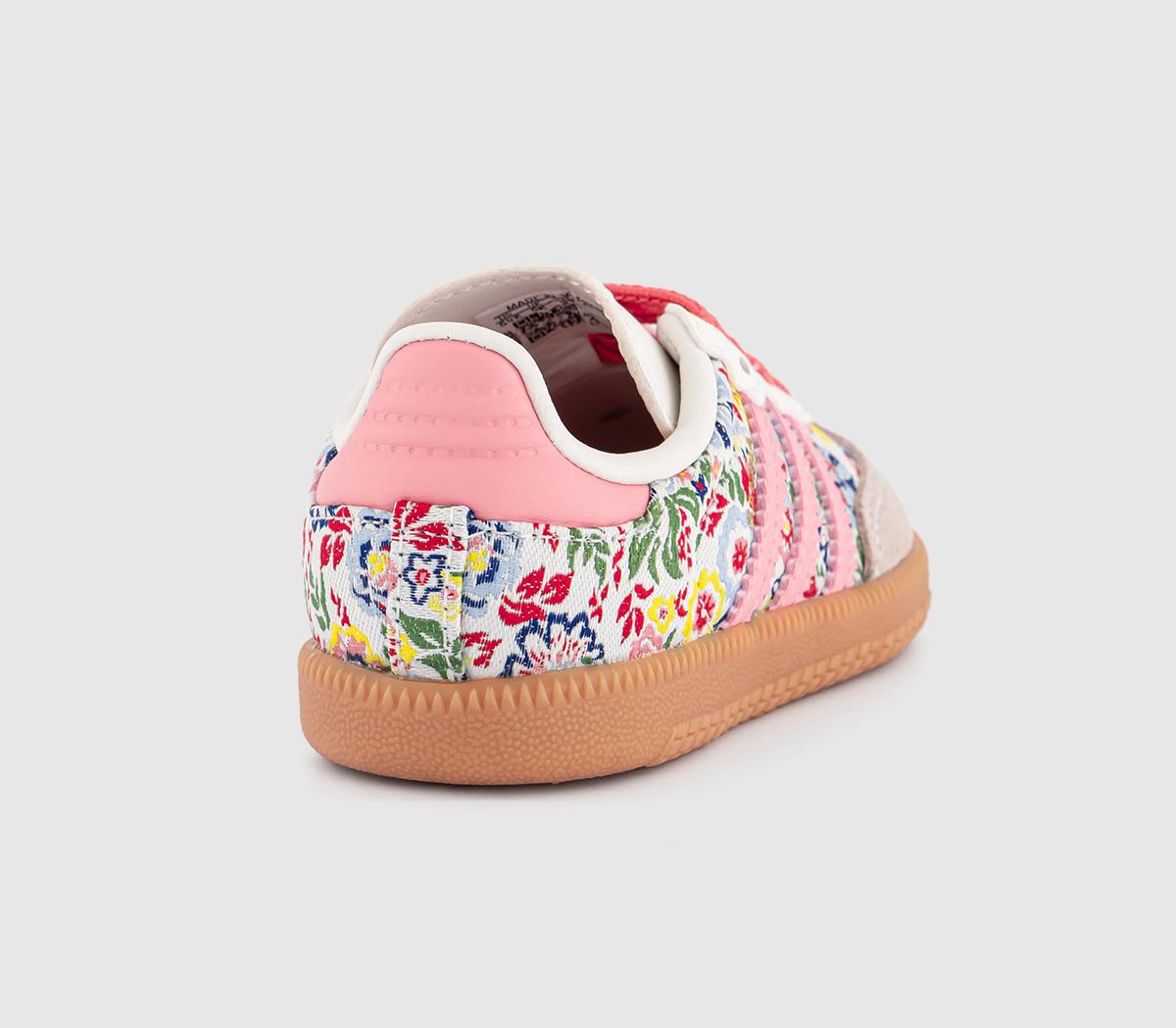 adidasadidas x Liberty London Samba OG Infant TrainersPink Flower