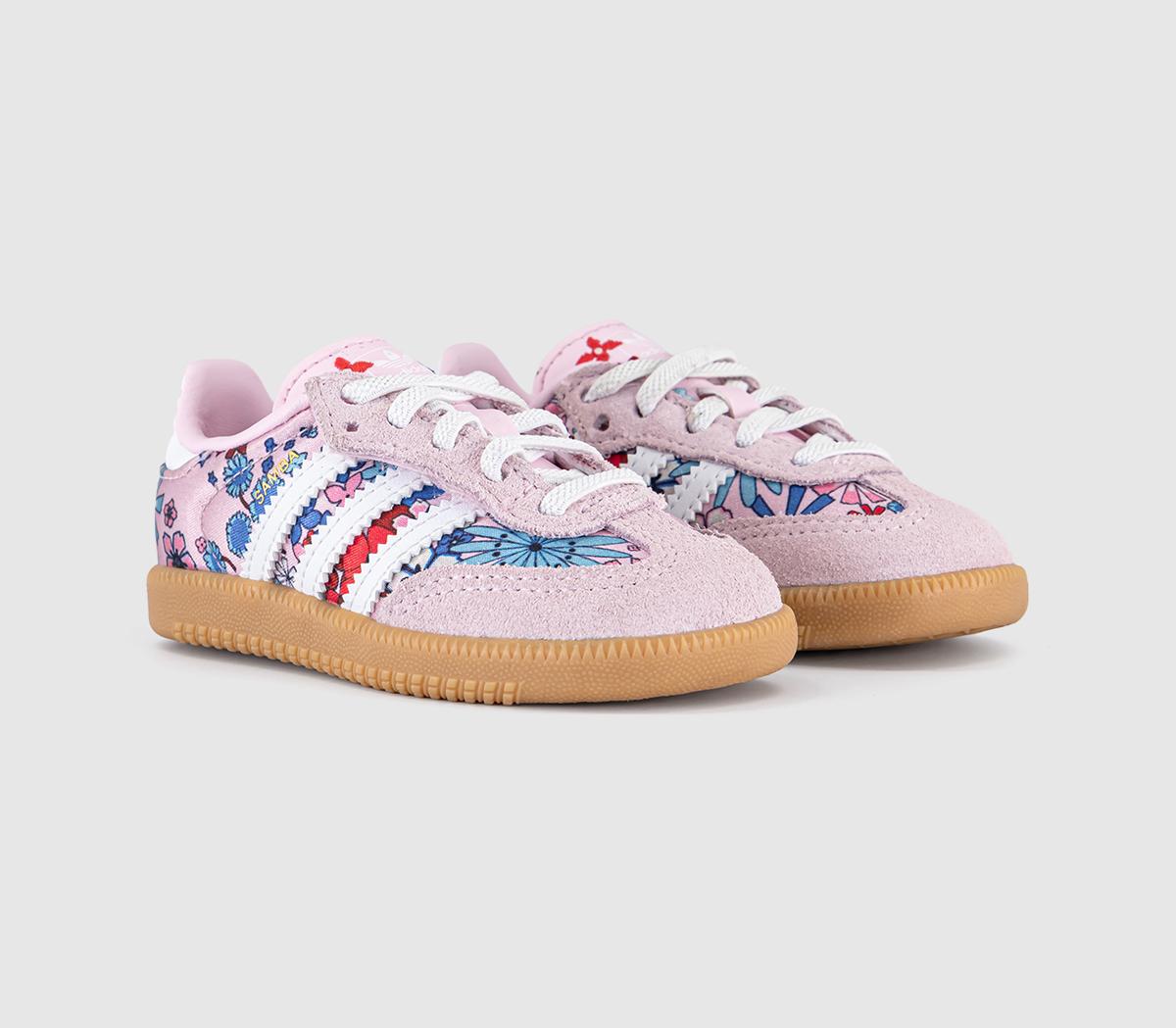 adidasSamba OG Infant TrainersClear Pink White Liberty