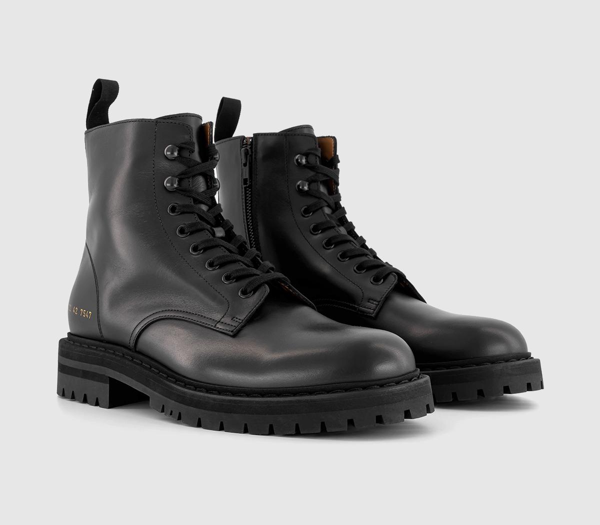 Common ProjectsCombat BootsBlack Leather
