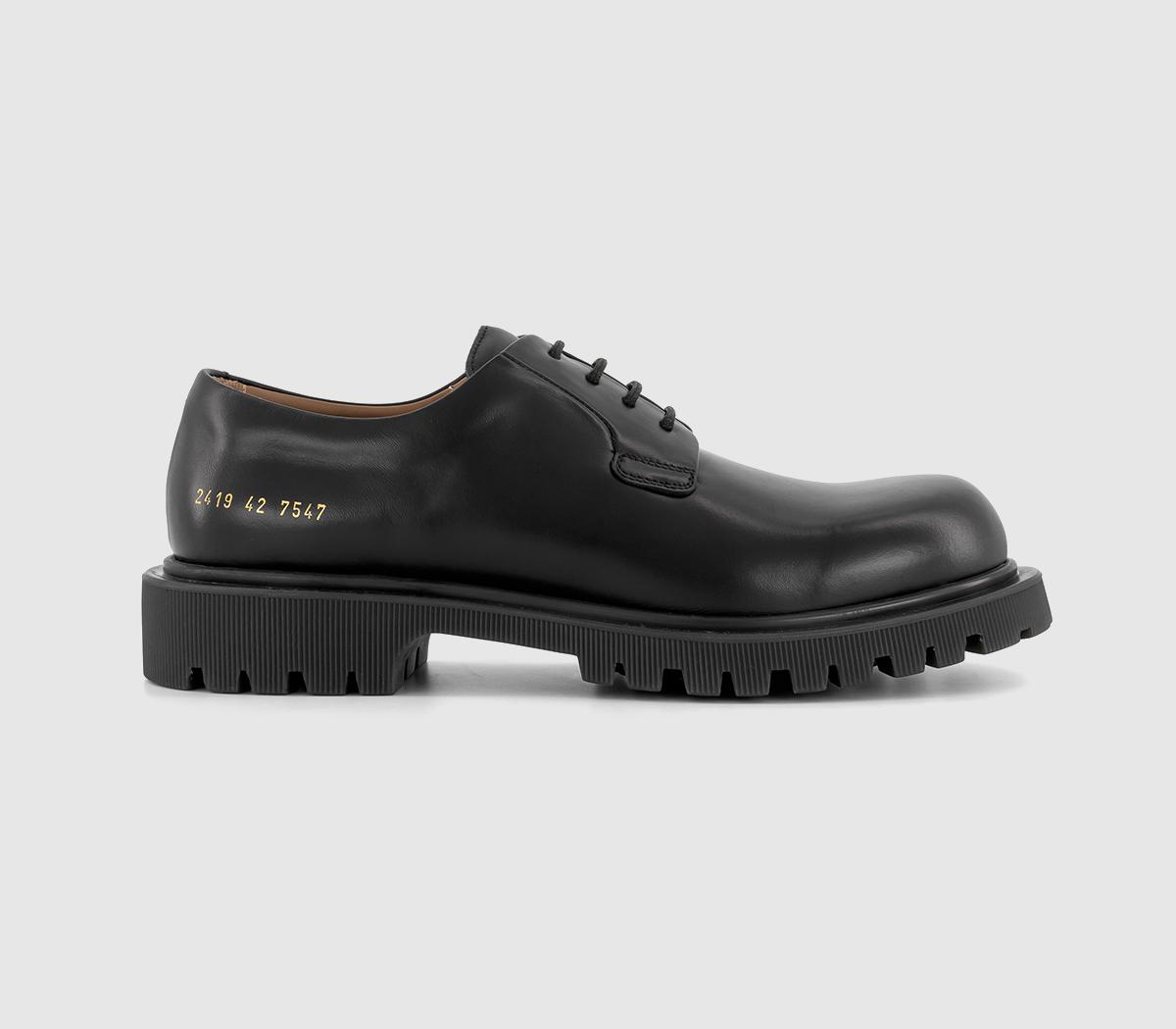 Common ProjectsChunky Derby ShoesBlack Leather