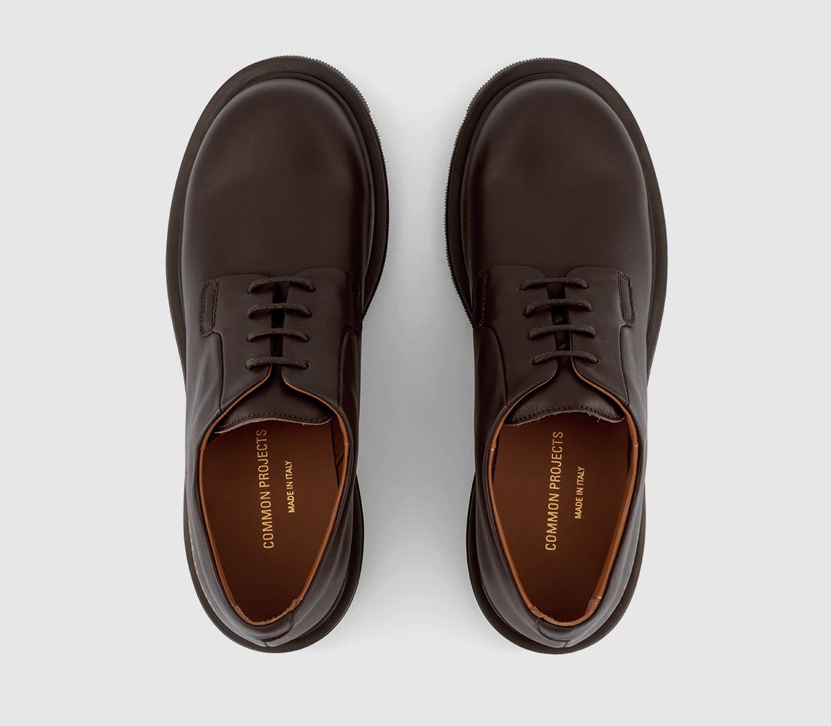 Common ProjectsChunky Derby ShoesBrown Leather