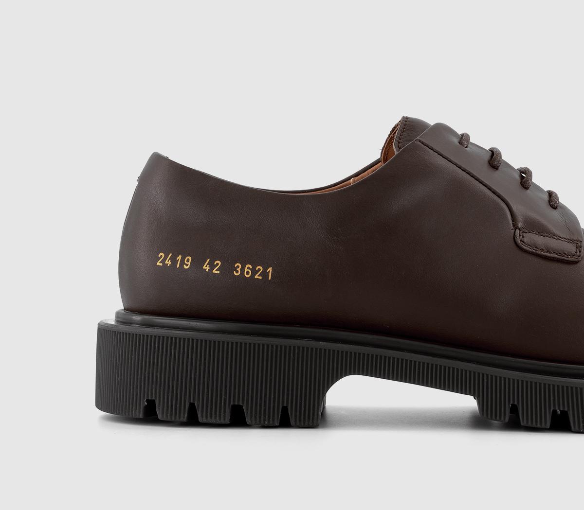 Common ProjectsChunky Derby ShoesBrown Leather