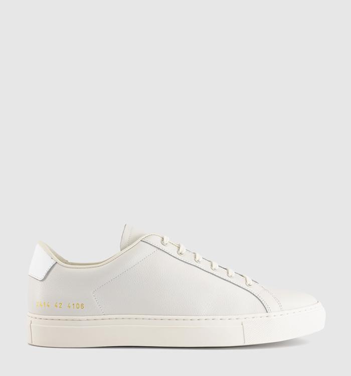 Common Projects Retro Bumpy Trainers Vintage White