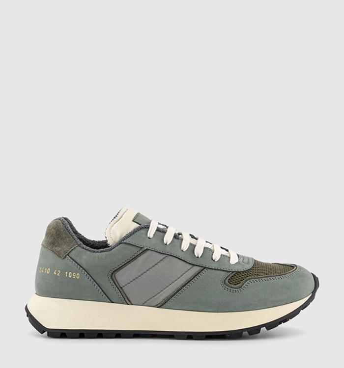 Common Projects Track Ss24 Trainers Green