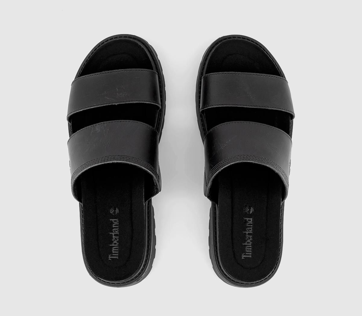 TimberlandClairemont Way 2 Band Slides TimberlandClairemont Way 2 Band SlidesBlack Full Grain