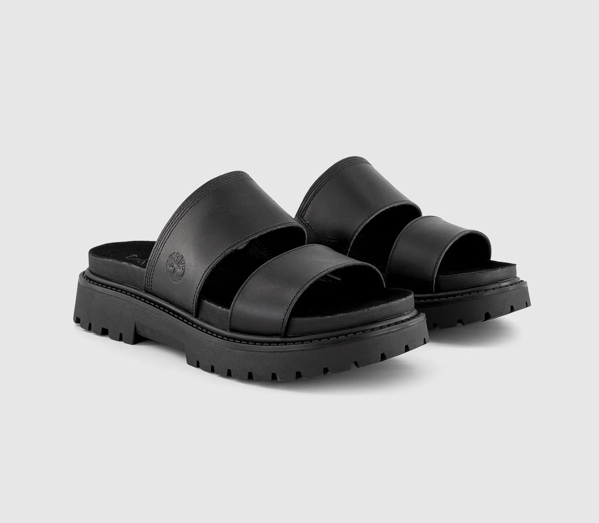 TimberlandClairemont Way 2 Band Slides TimberlandClairemont Way 2 Band SlidesBlack Full Grain