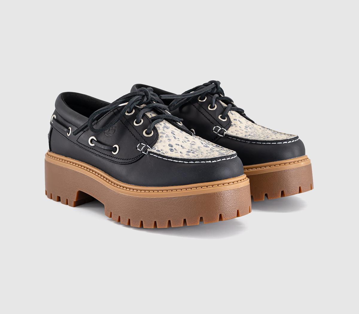 TimberlandStone Street Boat ShoesSnake Print Suede