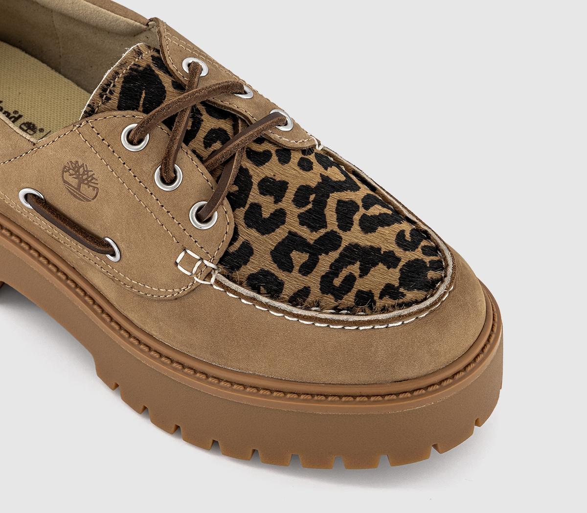 TimberlandStone Street Boat ShoesMedium Beige Nubuck