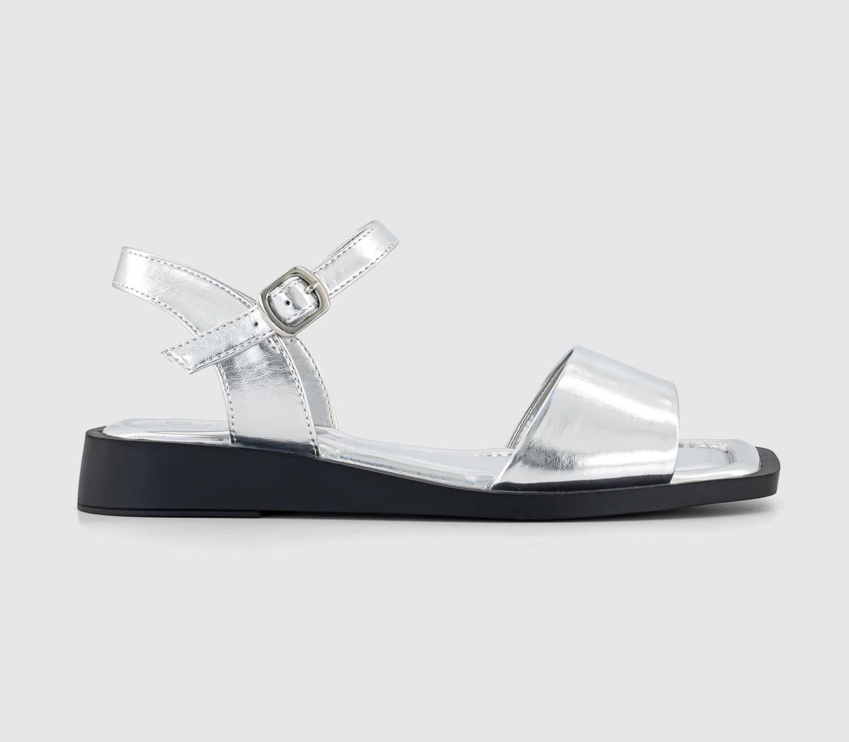 Samara Two Part Low Wedge Sandals