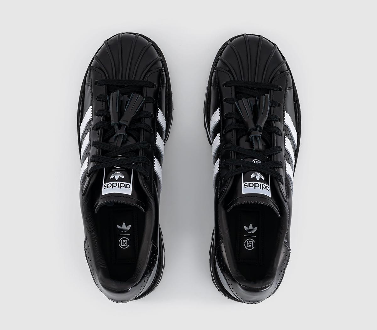 adidas EC CLOT Superstar Trainers Core Black White Core Black
