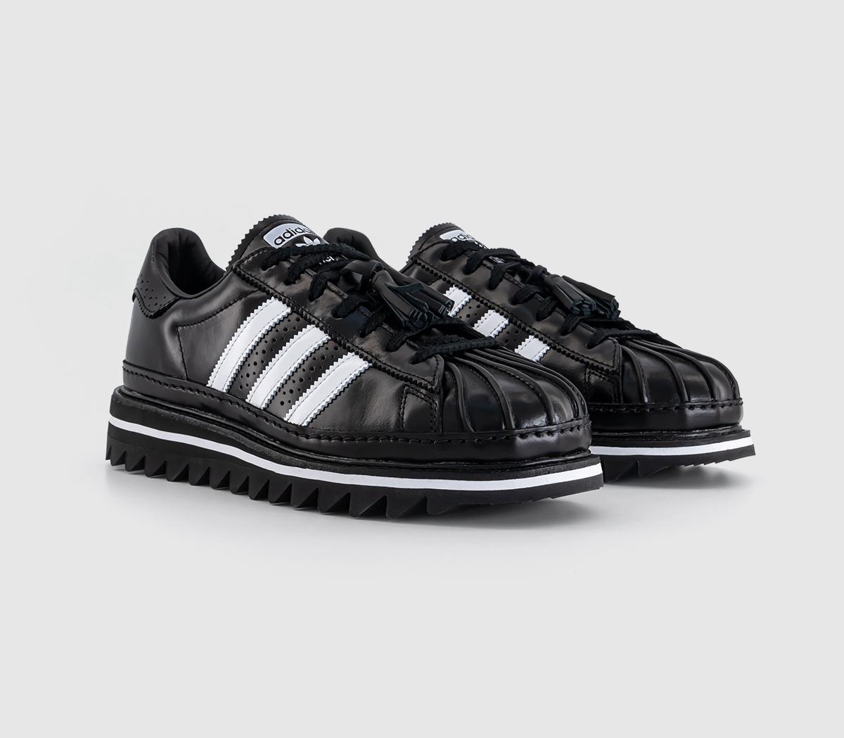 adidas EC CLOT Superstar Trainers Core Black White Core Black