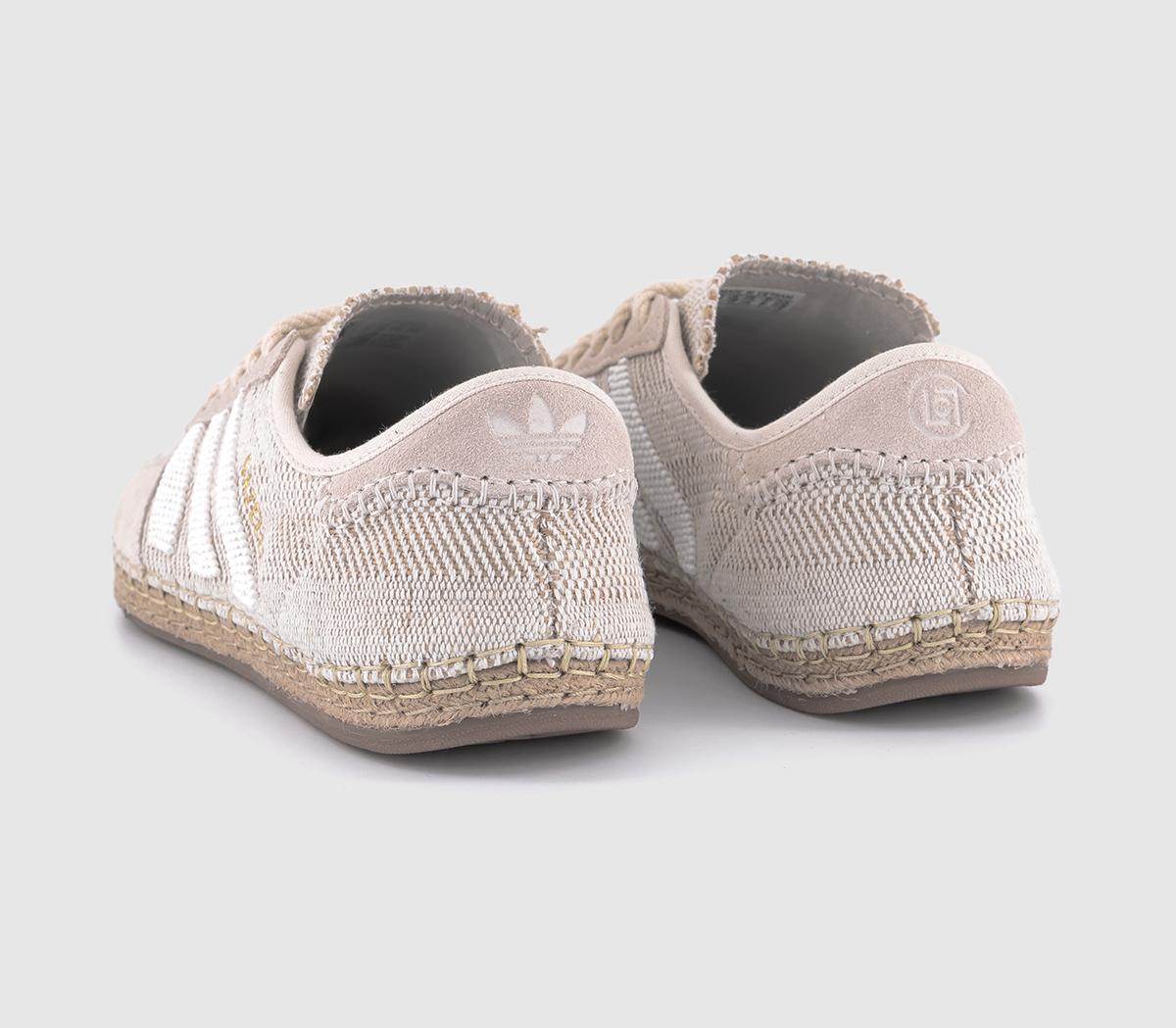adidasEC CLOT Gazelle TrainersHalo Ivory White Bluebird