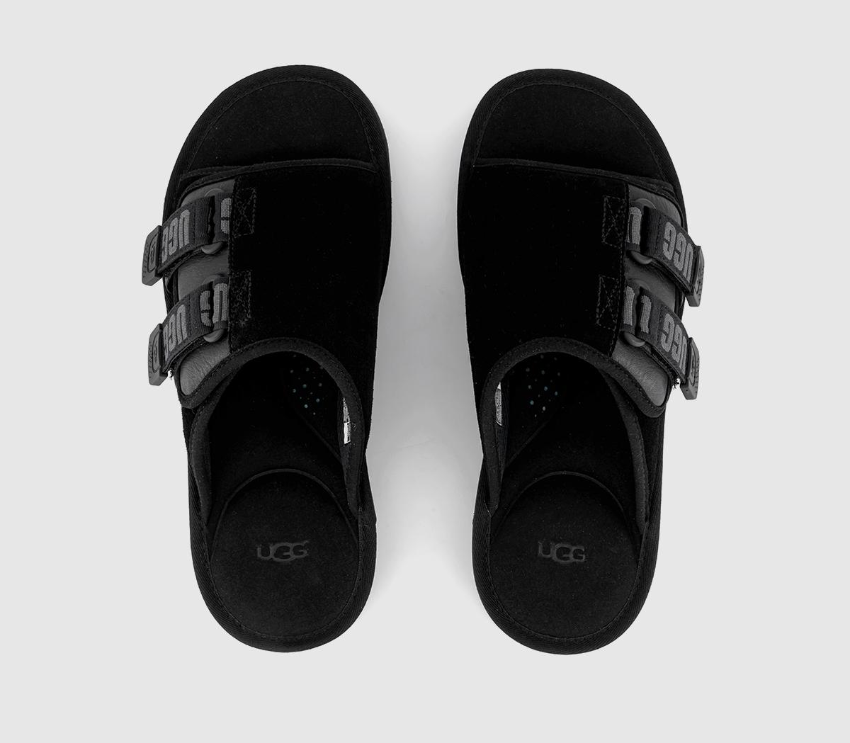 UGGGoldencoast Strap Slides UGGGoldencoast Strap SlidesBlack