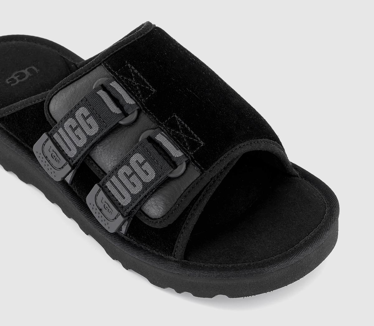 UGGGoldencoast Strap Slides UGGGoldencoast Strap SlidesBlack