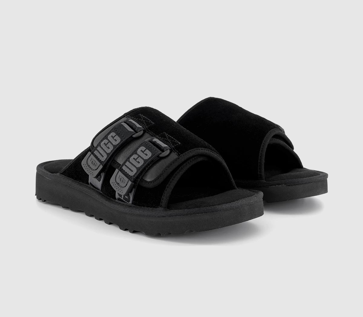 UGGGoldencoast Strap SlidesBlack