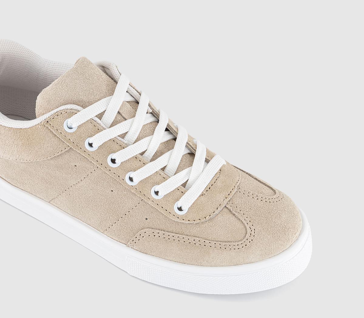 OFFICEFaithful Lace Up TrainersTaupe