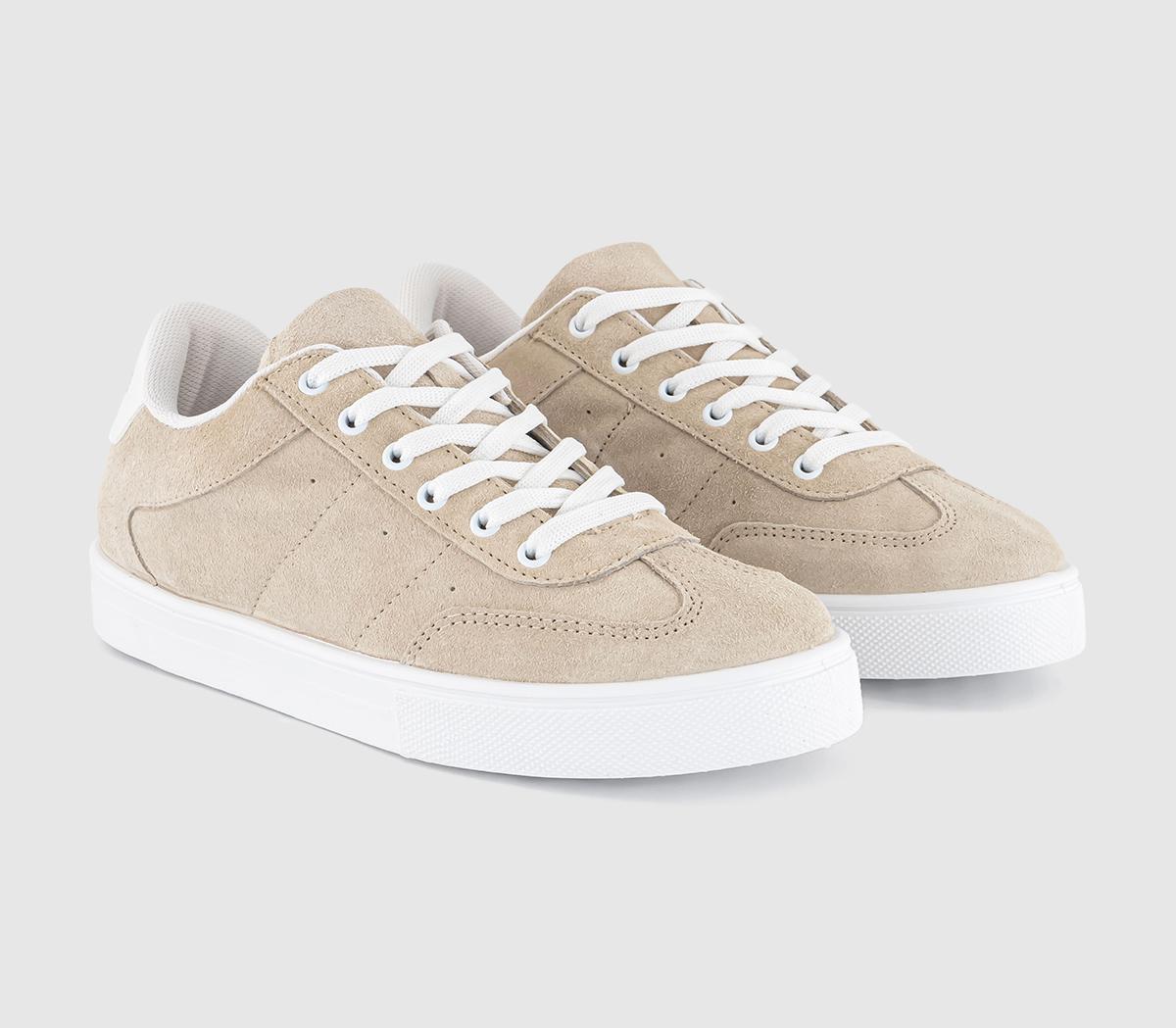 OFFICEFaithful Lace Up TrainersTaupe